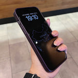 Luxury Carbon Fiber Texture Magsafe Magnetic Lens Glass Protection Case For iPhone 14 13 12 series