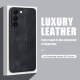 Luxury Shockproof Hybrid Business Leather Texture For Samsung Galaxy S23 S22 S21 series