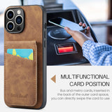 Luxury Leather Card Holder Wallet Case For 14 13 12 series