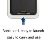 Luxury Leather Magnetic Slot Card Holder Wallet Card Pocket Case For iPhone 14 13 12 series