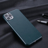 Luxury Fashion Leather Soft Silicon Waterproof Case For iPhone 11 Series