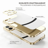 Lens Protection Soft Border Leather Case For iPhone 15 14 13 12 series