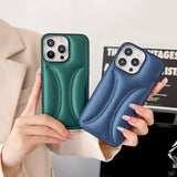 Luxury Shockproof PU Leather Case For iPhone 15 14 13 12 series