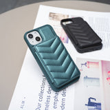 Luxury Leather Wallet Cards Slot KickStand Pocket Case for iPhone 14 13 12 series