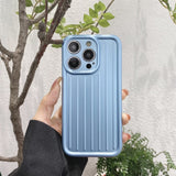 Colorful Luggage Box Shockproof Camera Lens Protection Soft Cases For iPhone 14 13 12 series