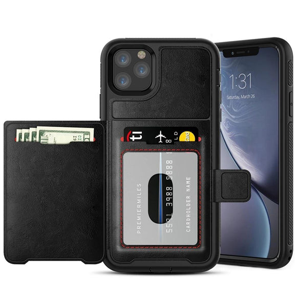 Luxury Magnetic Flip Wallet Retro Multifunction Leather Case For iPhone 11 Pro Max X XR XS Max