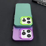 Luxury Matte Shockproof Bumber Phone Case For iPhone 15 14 13 12 series