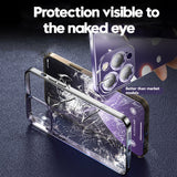 Luxury Silicone Frame Shockproof Clear Case For iPhone 14 13 12 series