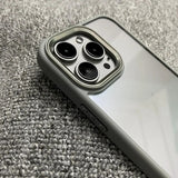 Luxury Shockproof Armor Soft Bumper Hard Acrylic Clear Case For iPhone 15 14 13 series