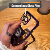 Luxury Square Plating Soft Silicone Case With Transparent Cute Bear Holder Bracket For iPhone 14 13 12 series