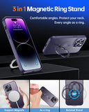 Luxury Magsafe Transparent Matte Case for iPhone 14 13 12 series