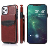 Luxury Vertical Flip Wallet PU Leather Case for iPhone 11 X XR XS Max