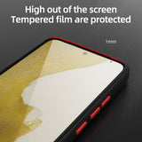 Luxury Wireless Charging Armor Magnetic Magsafe Lens Protection Case For Samsung Galaxy S23 S22 series