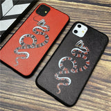 Luxury Brand 3D Super Relief Soft Silicone Case for iPhone 11 Series