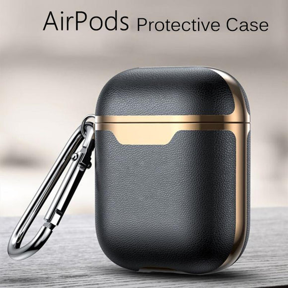 Luxury Super Leather Earphone Protective Case For AirPods Pro & 2