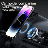 2024 Ultra-Thin High Quality PU Leather Magnetic Shockproof Case For iPhone 15 14 13 12 Series