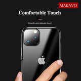 Luxury Plating Clear Transparent Phone Cover For iPhone 11 Pro Max