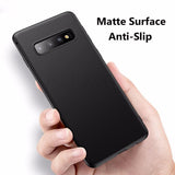 Slim Matte Soft Cover Case For Samsung Galaxy S10 S10 Plus S10e