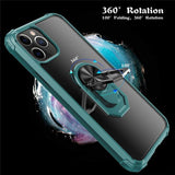 Magnetic Bumper Shockproof Ring Stand Holder Phone Cases For iPhone 11 Series