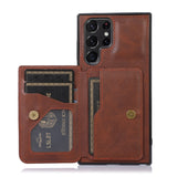Magnetic Flip Wallet Case for Samsung Galaxy S23 S22 series