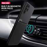 Magnetic Leather TPU Soft Bumper Shockproof Case For Samsung Galaxy S24 series