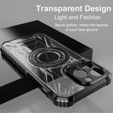 Anti Yellow Wireless Charging Magnetic Case For iPhone 14 13 12 series