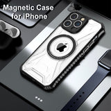 Anti Yellow Wireless Charging Magnetic Case For iPhone 14 13 12 series