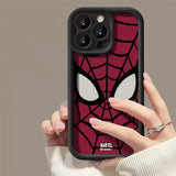 Spider Man Shockproof Soft TPU Silicone Matte Case for iPhone 15 14 13 series