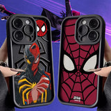 Spider Man Shockproof Soft TPU Silicone Matte Case for iPhone 15 14 13 series