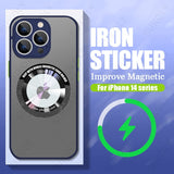 Magsafe Matte Translucent Acrylic Shockproof Case For iPhone 14 13 12 series