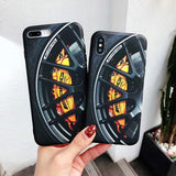 AMG Tire design case for iPhone 6 6s 7 8 Plus X XS XR Max