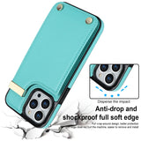 Multi Cards Slot Magnetic Wallet Leather Pocket Bag Purse Case for iPhone 14 13 12 Series