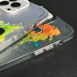 Graffiti Painted Cartoon Animal Soft Silicone Case for iPhone 14 13 12 series