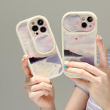 Oil Painting Of The Sea Beautiful Landscape Painting Soft TPU Case For iPhone 14 13 12 series