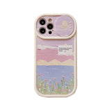 Oil Painting Of The Sea Beautiful Landscape Painting Soft TPU Case For iPhone 14 13 12 series