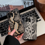 Leather Pattern Camera Protection Soft TPU Case For iPhone 14 13 12 series