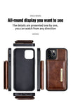 High Quality Leather Wallet Card Holder Case For iPhone 14 13 12 series