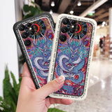 Dragon Zodiac Silicone Case For Samsung Galaxy S23 S22 S21 series