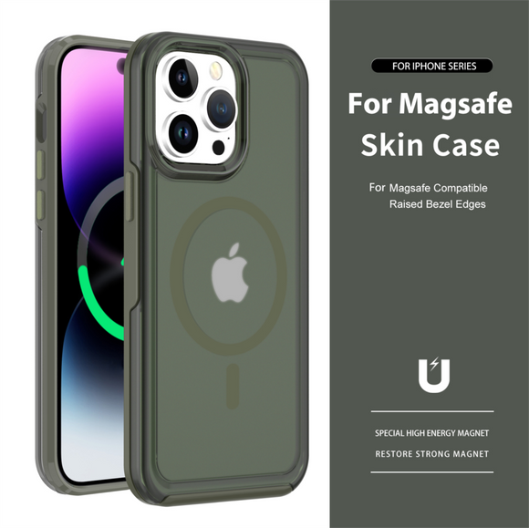 Magsafe Magnetic Matte Frosted Cases For iPhone 14 13 12 series