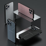 Aluminum Alloy TPU Frame Case with Camera Protection for iPhone 15 14 13 12 series