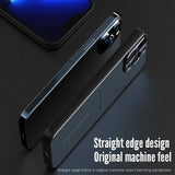 Aluminum Alloy TPU Frame Case with Camera Protection for iPhone 15 14 13 12 series