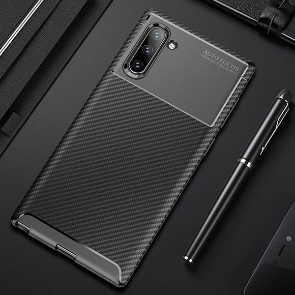 Luxury Carbon Fiber Bumper For Samsung Galaxy Note 10 Note 10 Note 10 Pro Note 9