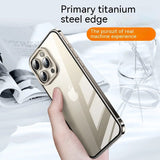 Titanium Alloy Magnetic Wireless Charge Case For iPhone 15 series