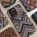 High-End Carbon Fiber Braided Texture Case For iPhone 15 14 13 series