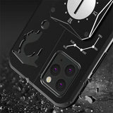 Luxury Metal Carbon Fiber Shockproof Armor Case For iPhone 11 Series