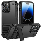 Shockproof Armor Case With TPU Rugged Kickstand For iPhone 14 13 12 series