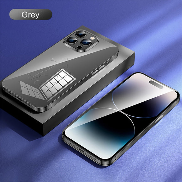 Shockproof Stainless Metal Armor Case For iPhone 14 13 series