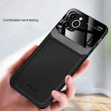 Slim Leather Business Shockproof Case For iPhone 15 14 13 12 series