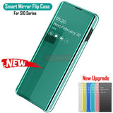 Smart Mirror Flip Case For Samsung Galaxy Note 10 S10 S8 S9 Plus S10e