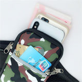 Sport Support Pouch Earphone Hole Wallet Case For Iphones SS Galaxy